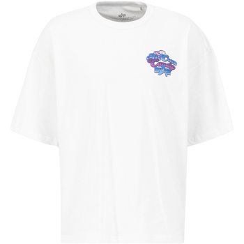 Alpha Industries  T-Shirts & Poloshirts Candy Crew T-Shirt - white günstig online kaufen