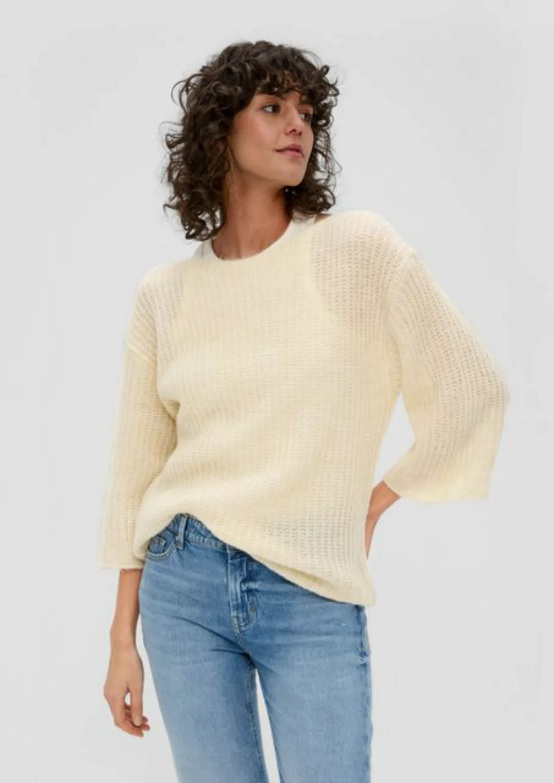 s.Oliver Strickpullover Pullover aus Strick günstig online kaufen