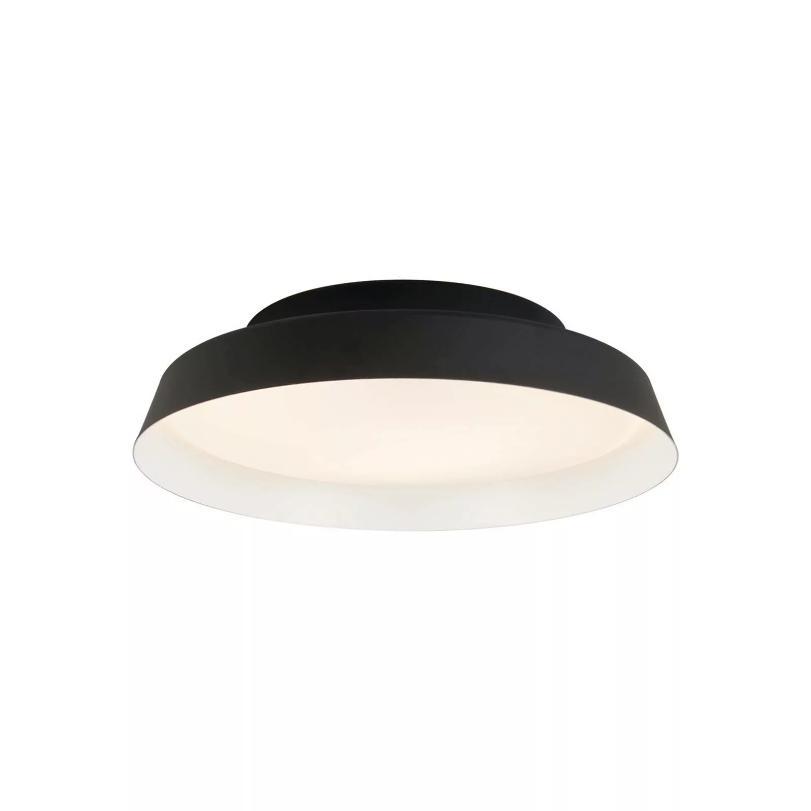LED-Deckenleuchte Boop! Ø37cm schwarz/weiß günstig online kaufen
