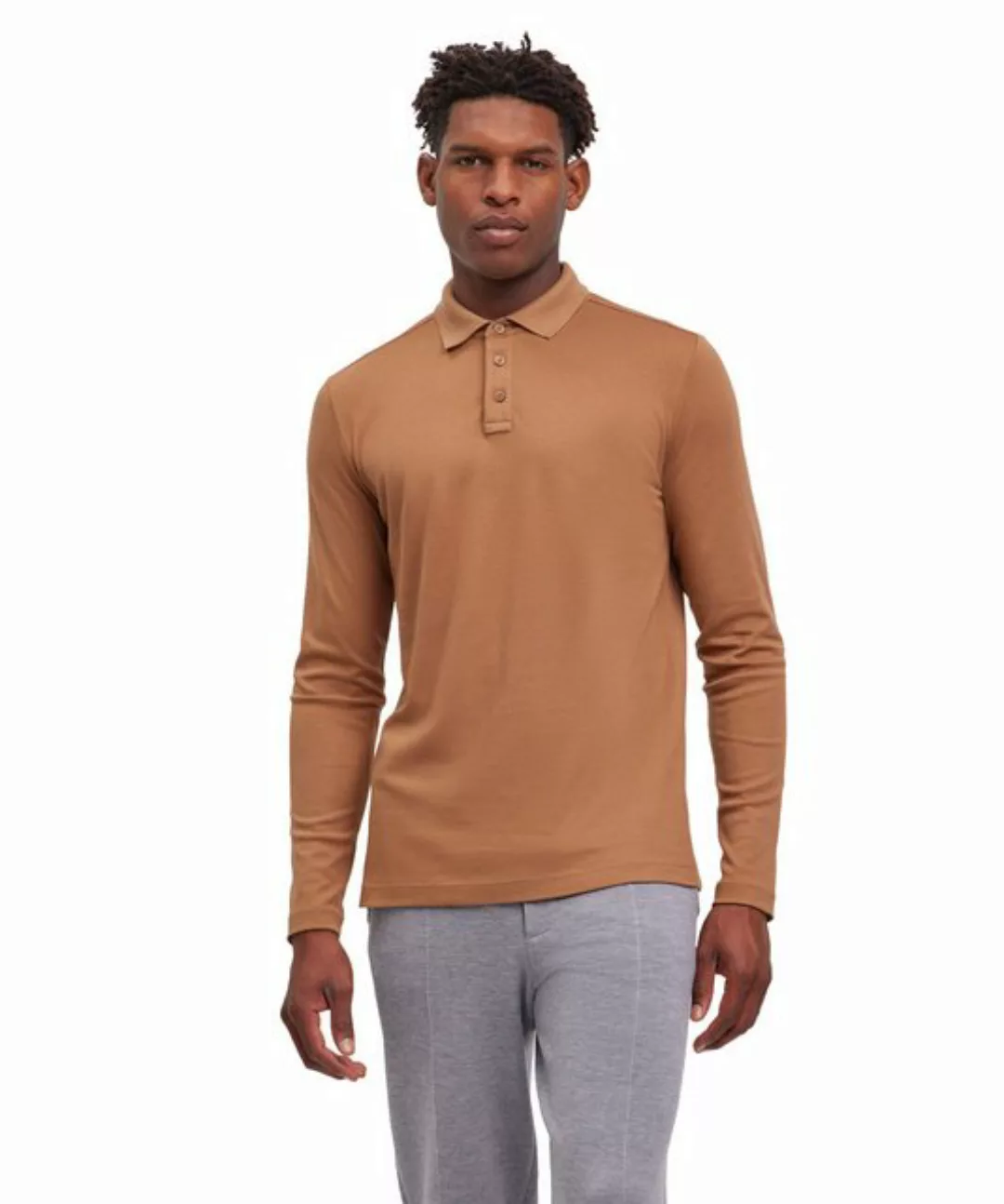 FALKE Poloshirt mit Alpakahaar günstig online kaufen