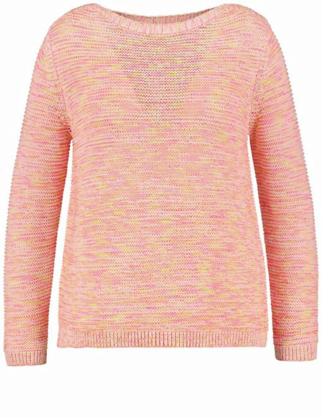 Samoon Rundhalspullover Pullover aus Multicolour Garn günstig online kaufen