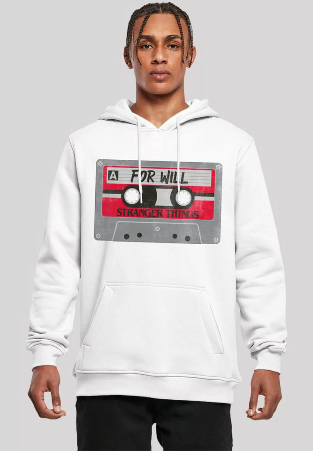 F4NT4STIC Kapuzenpullover "Stranger Things Cassette For Will Netflix", Prem günstig online kaufen