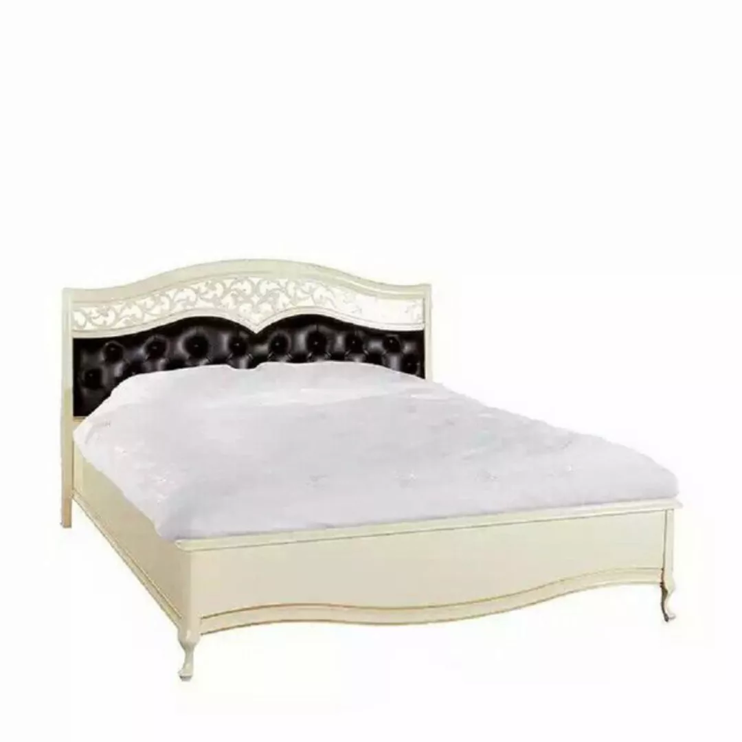 JVmoebel Bett Weiß Bett Möbel Design Betten Doppelbett Luxus Schlafzimmer H günstig online kaufen
