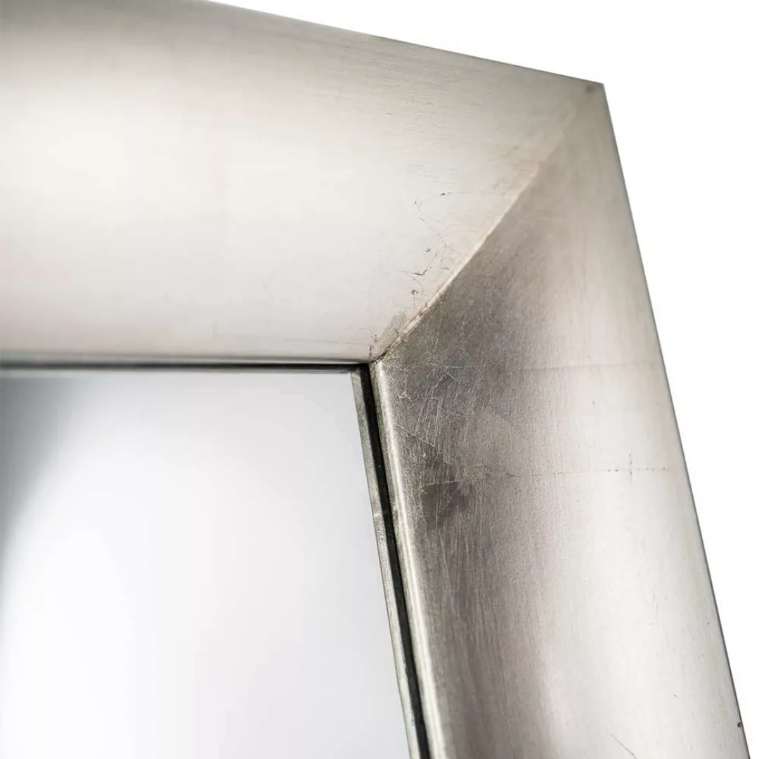 Silberfarbener Spiegel in rechteckiger Form 183 cm hoch günstig online kaufen