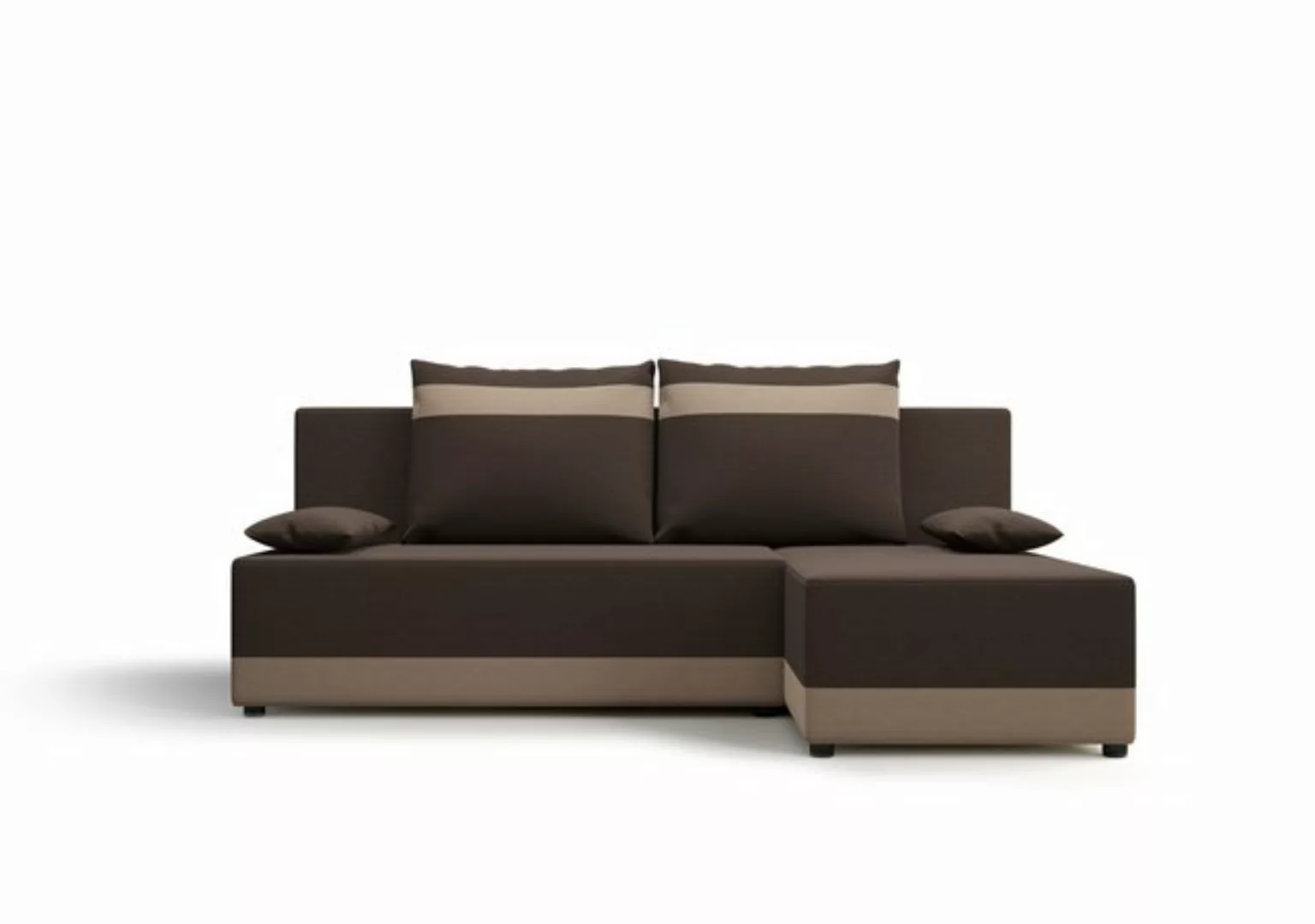 ALTDECOR Ecksofa TOLEDI, Couch mit Schlaffunktion, Wohnzimmer - Wohnlandsch günstig online kaufen