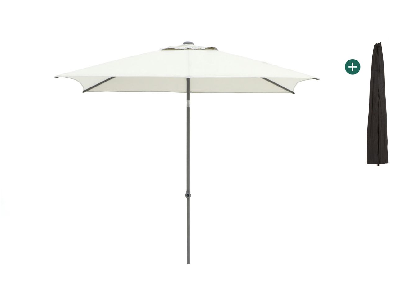Shadowline Push-up Sonnenschirm 250x200 cm günstig online kaufen