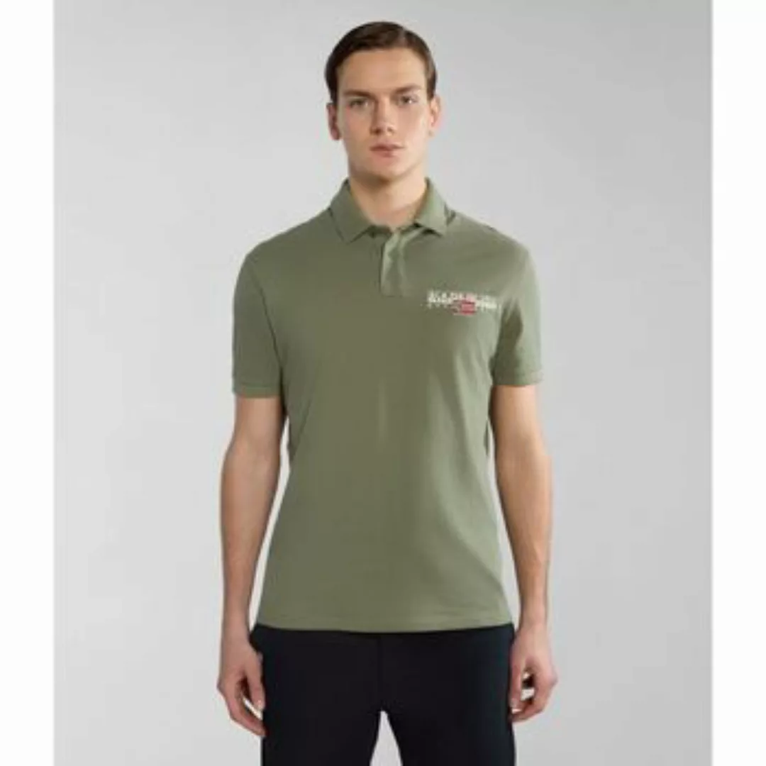 Napapijri  T-Shirts & Poloshirts E-AYLMER NP0A4HTN-GAE GREEN LIVHEN günstig online kaufen