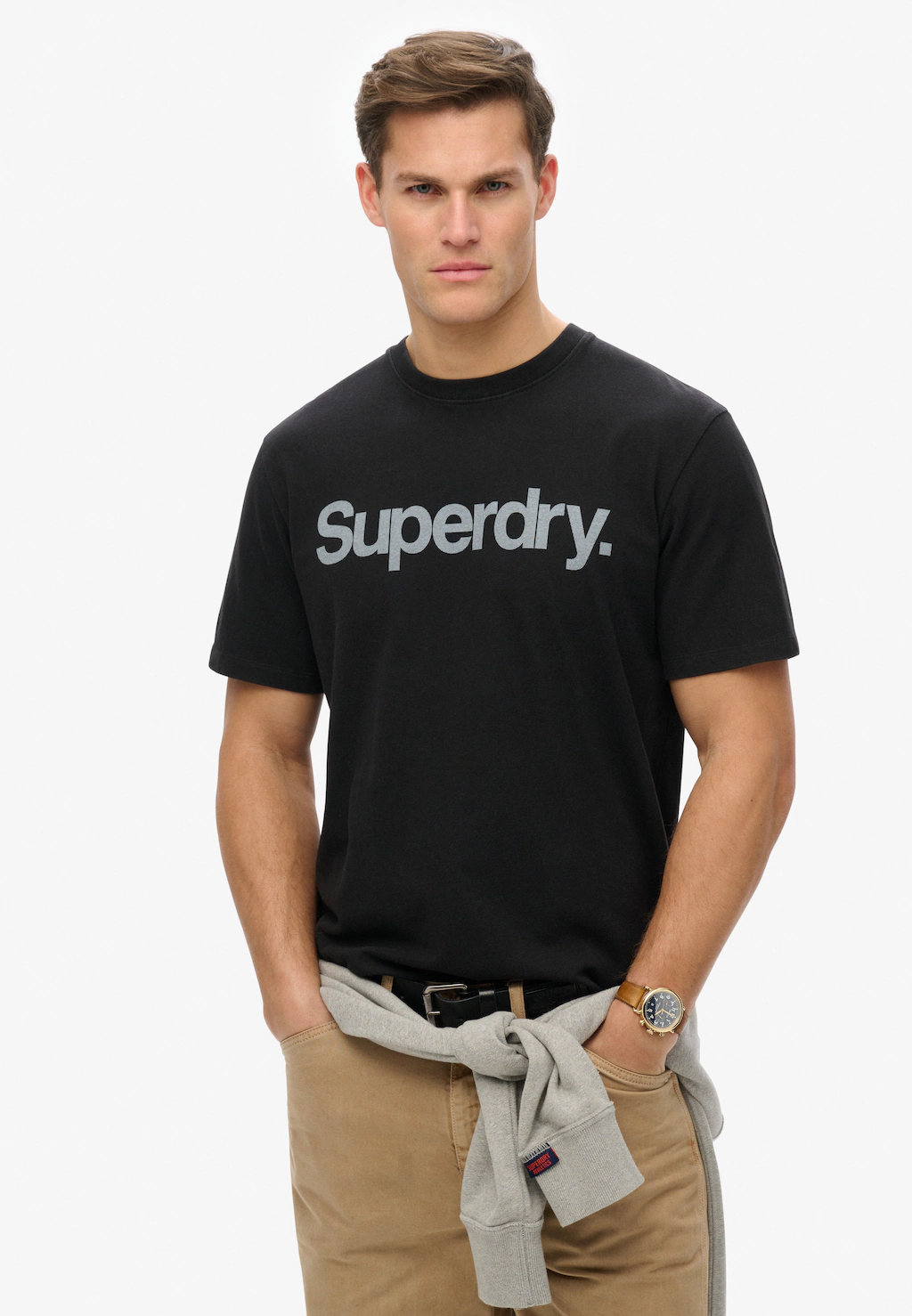 Superdry Rundhalsshirt "CORE LOGO CITY T SHIRT" günstig online kaufen