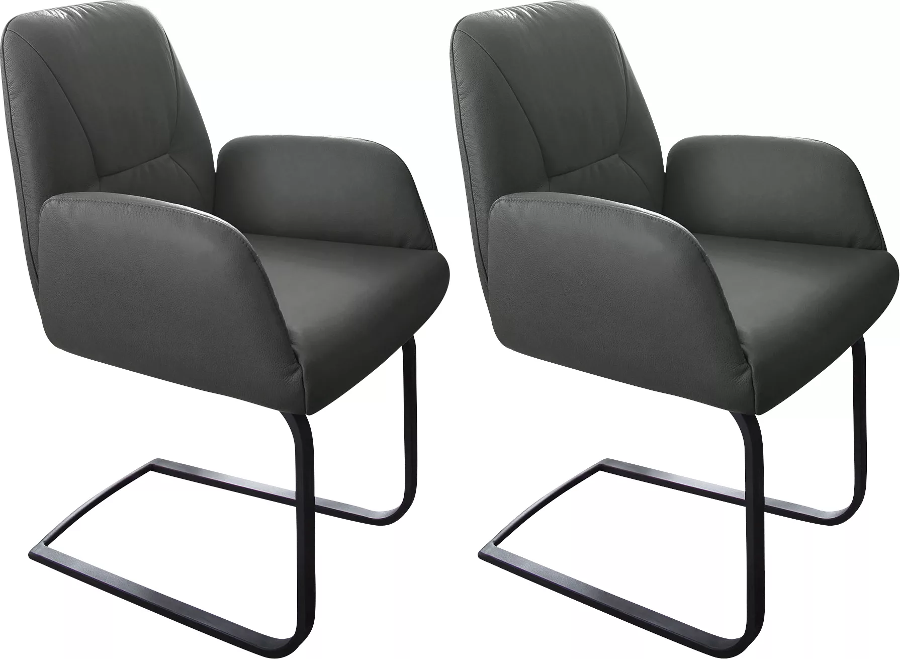 W.SCHILLIG Freischwinger »ole«, (Set), 2 St., Longlife Xtra-Leder Z69, 2er- günstig online kaufen