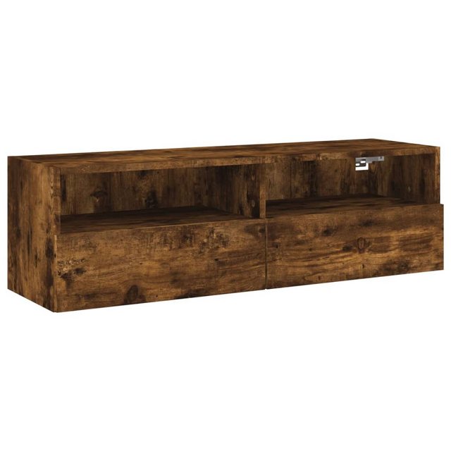 vidaXL TV-Schrank TV-Wandschrank Räuchereiche 100x30x30 cm Holzwerkstoff günstig online kaufen