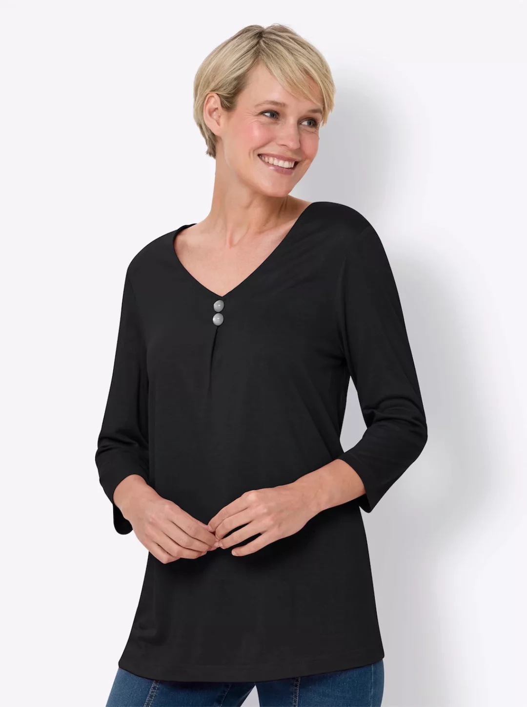 Classic Basics 3/4-Arm-Shirt "3/4-Arm-Shirt" günstig online kaufen