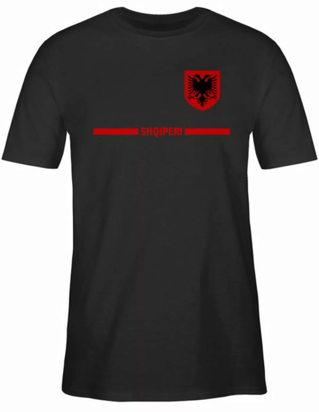 Shirtracer T-Shirt Albanien Trikot Wappen, Shqipëri mit Stolz, Albanisches günstig online kaufen