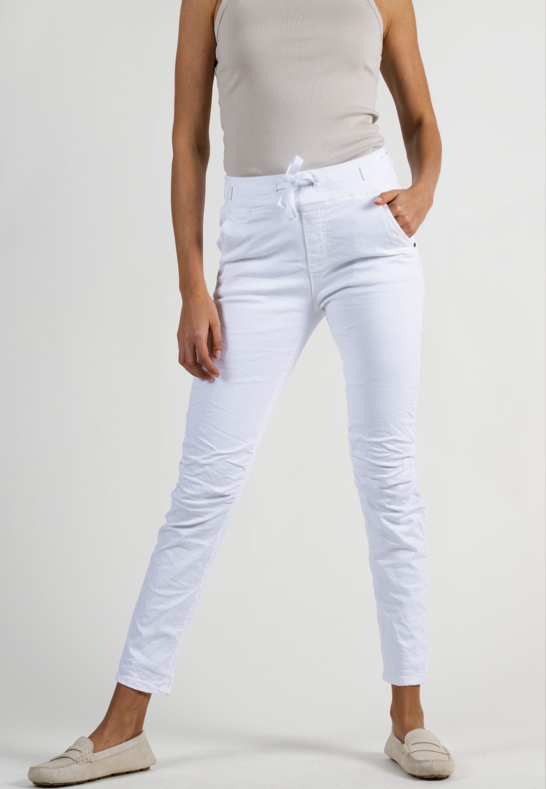 Andijamo-Fashion Stretch-Hose URBAN CHILL JOGPANTS Elastikbund günstig online kaufen