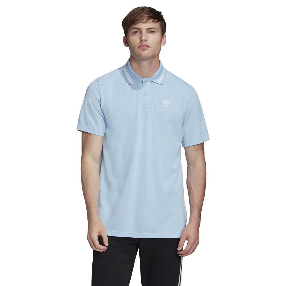 Adidas Originals Piqué Kurzarm-poloshirt XS Clear Sky günstig online kaufen