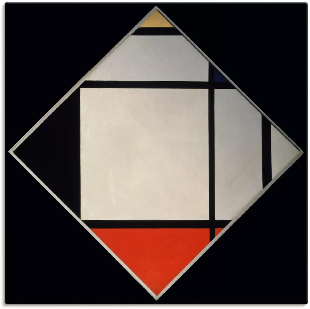 Artland Leinwandbild "Rhombus II.", Muster, (1 St.), auf Keilrahmen gespann günstig online kaufen