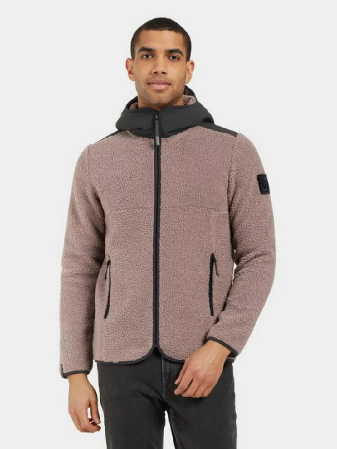 Didriksons Fleecejacke "BENNO USX FULLZIP", mit Kapuze günstig online kaufen