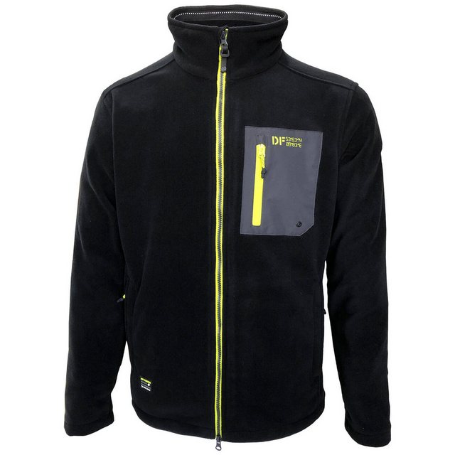 Dry Fashion Fleecejacke Herren Jacke Esens mit Stehkragen in sportiver Pass günstig online kaufen