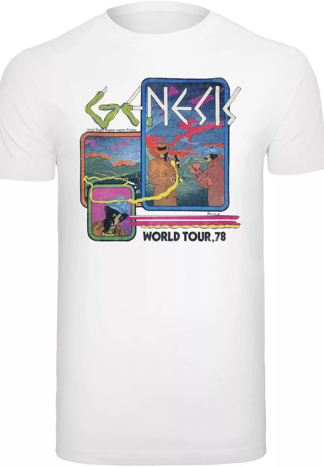 F4NT4STIC T-Shirt "Genesis World Tour 78", Herren,Premium Merch,Regular-Fit günstig online kaufen