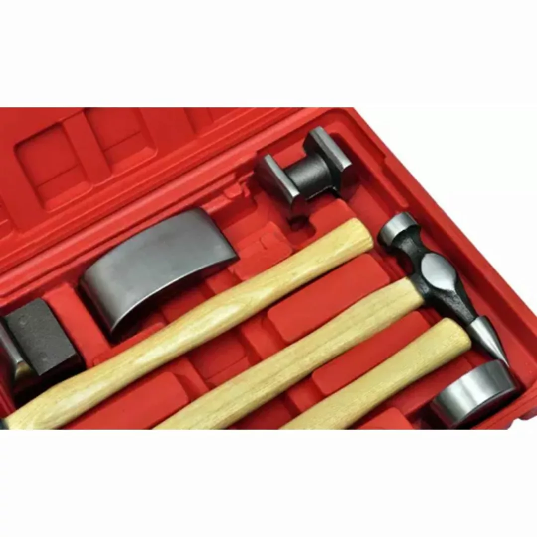 7-tlg. Karosserie-ausbeulset Ausbeulhammer Dellen-reparatur-set günstig online kaufen