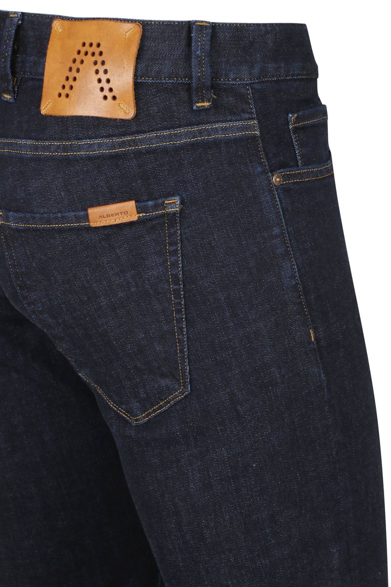 Alberto Slim DS Authentic Denim Navy - Größe W 33 - L 34 günstig online kaufen