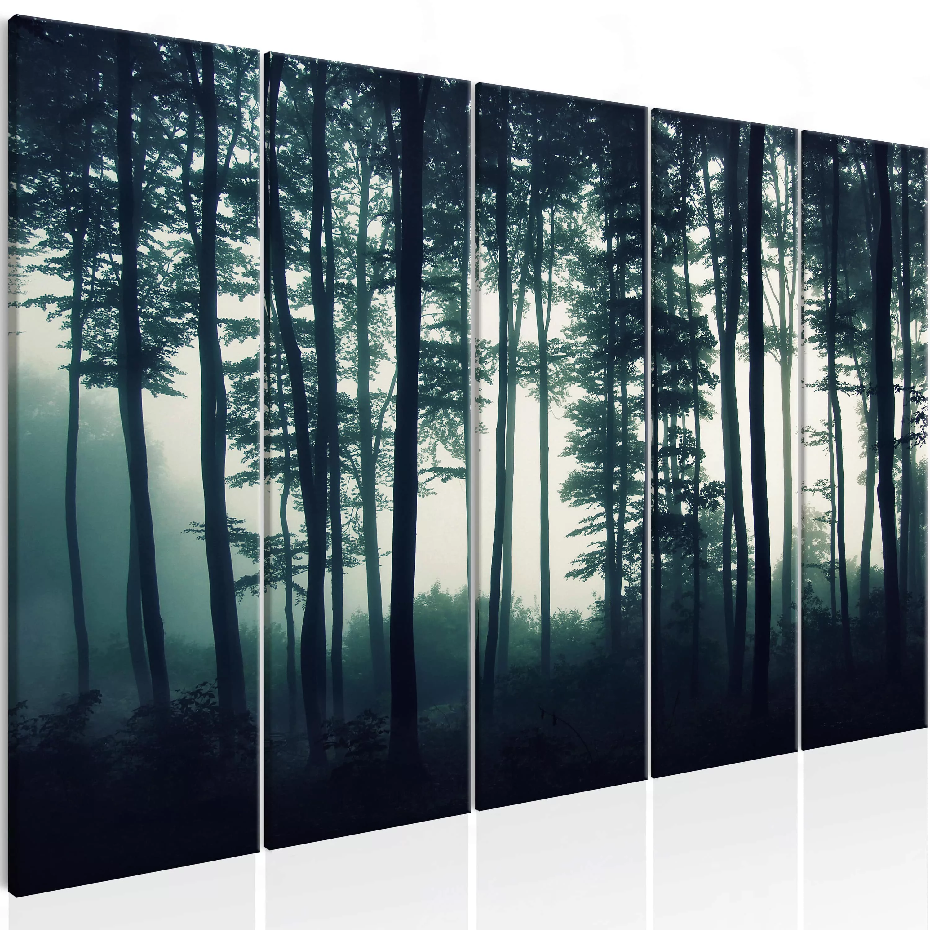 Wandbild - Dark Forest (5 Parts) Narrow günstig online kaufen