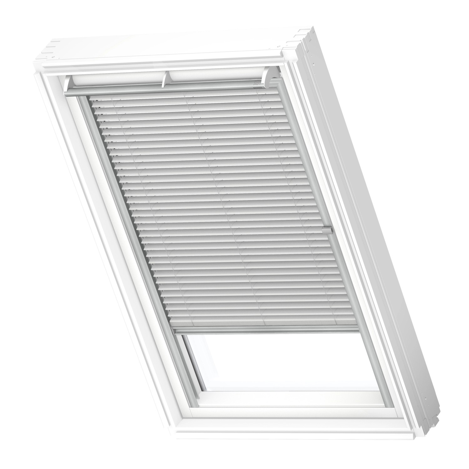 Velux Jalousie Manuell PAL PK10 7057S 94 cm x 160 cm Silber Gebürstet günstig online kaufen