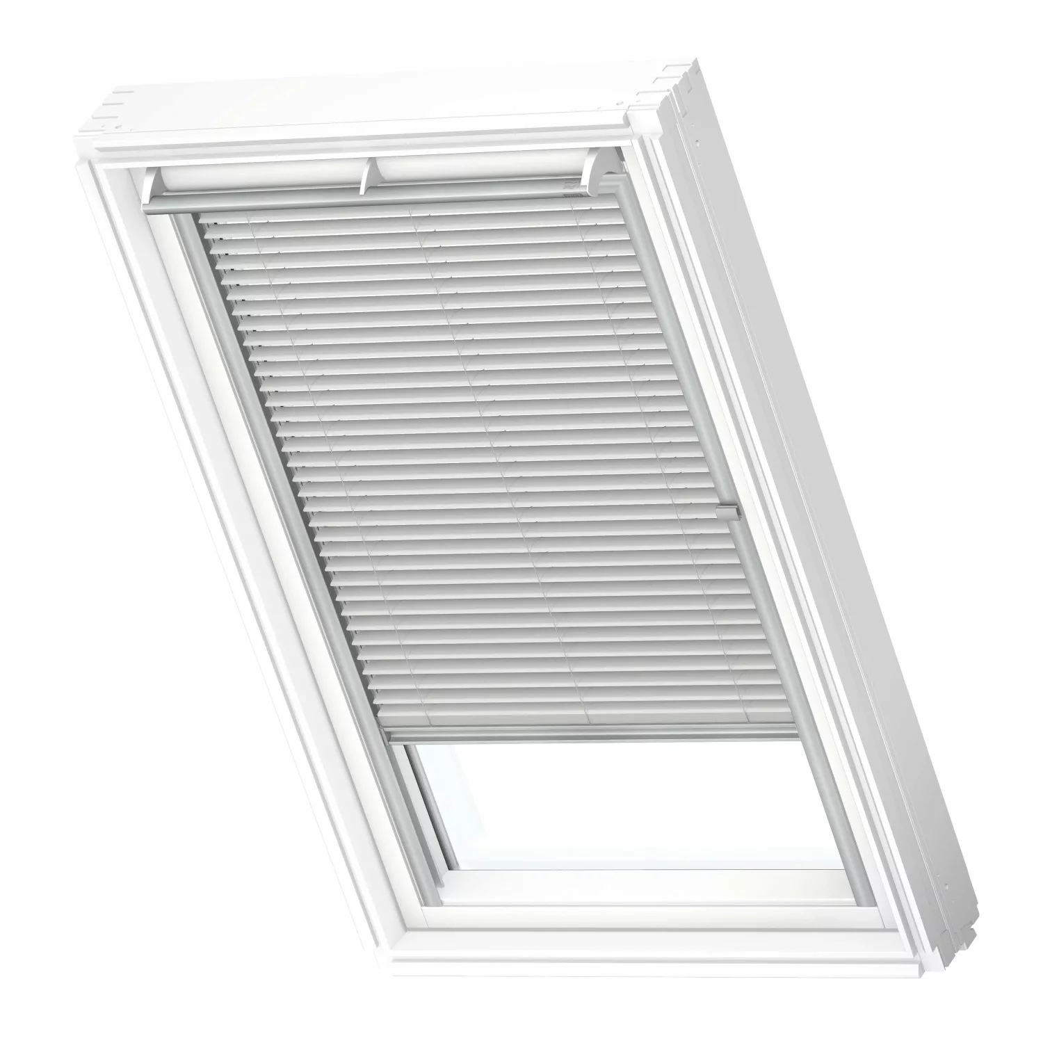 Velux Jalousie Manuell PAL UK04 7057S 134 cm x 98 cm Silber Gebürstet günstig online kaufen