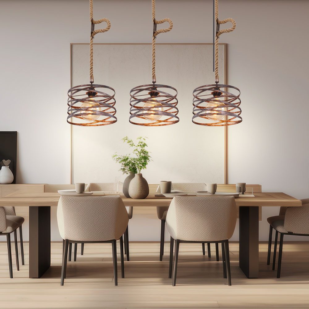 GLOBO LIGHTING Hängeleuchte, Leuchtmittel inklusive, Warmweiß, günstig online kaufen