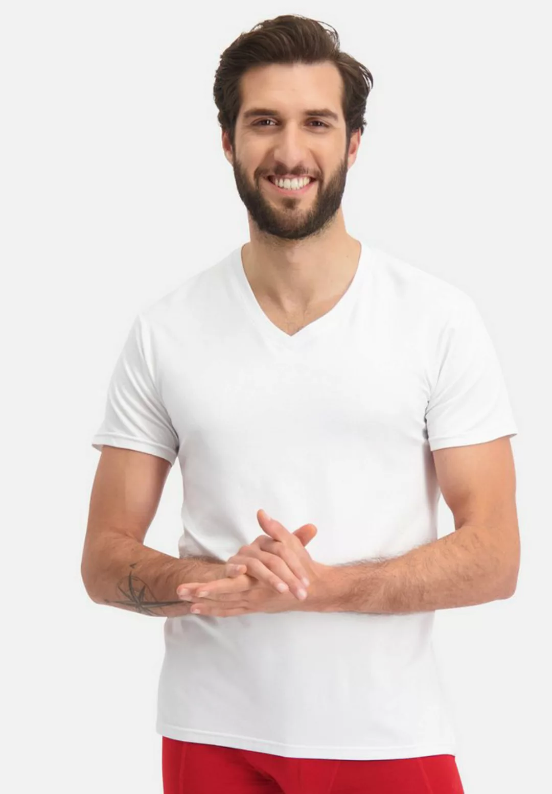 Bamboo basics T-Shirt Velo (2-tlg) OCS zertifiziert günstig online kaufen