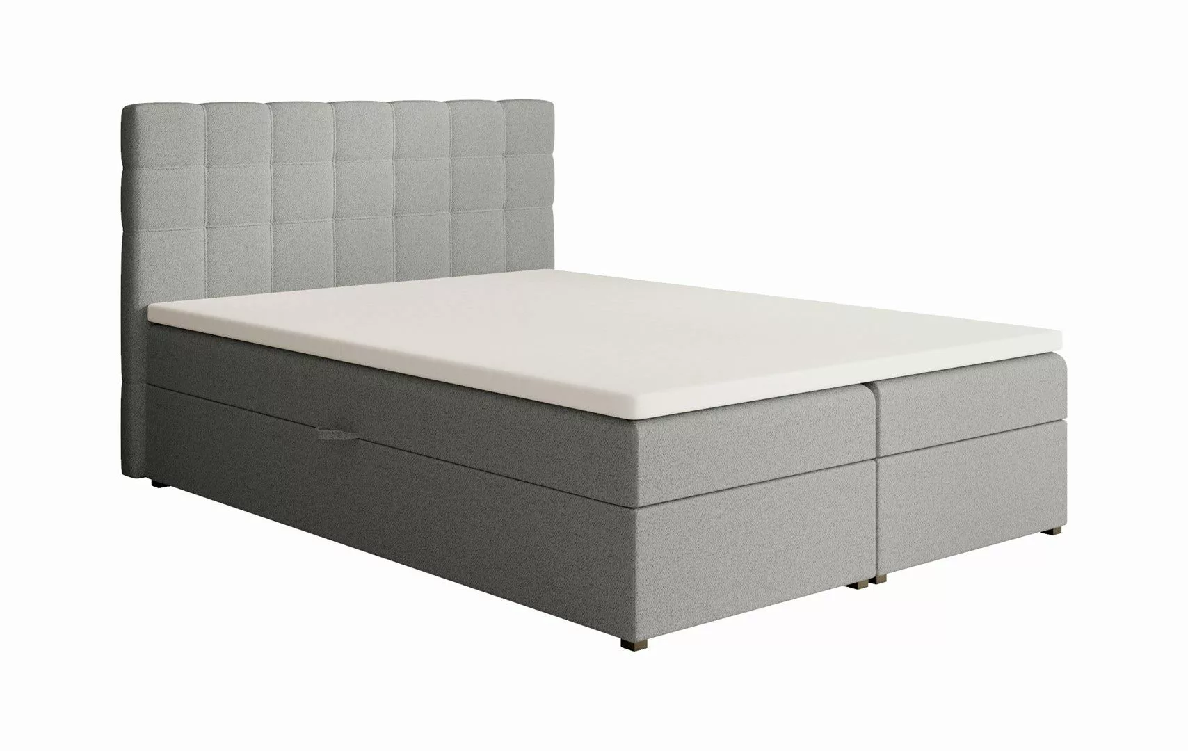 Beautysofa Boxspringbett Kontinentales mit Bettkasten TOPIQ günstig online kaufen