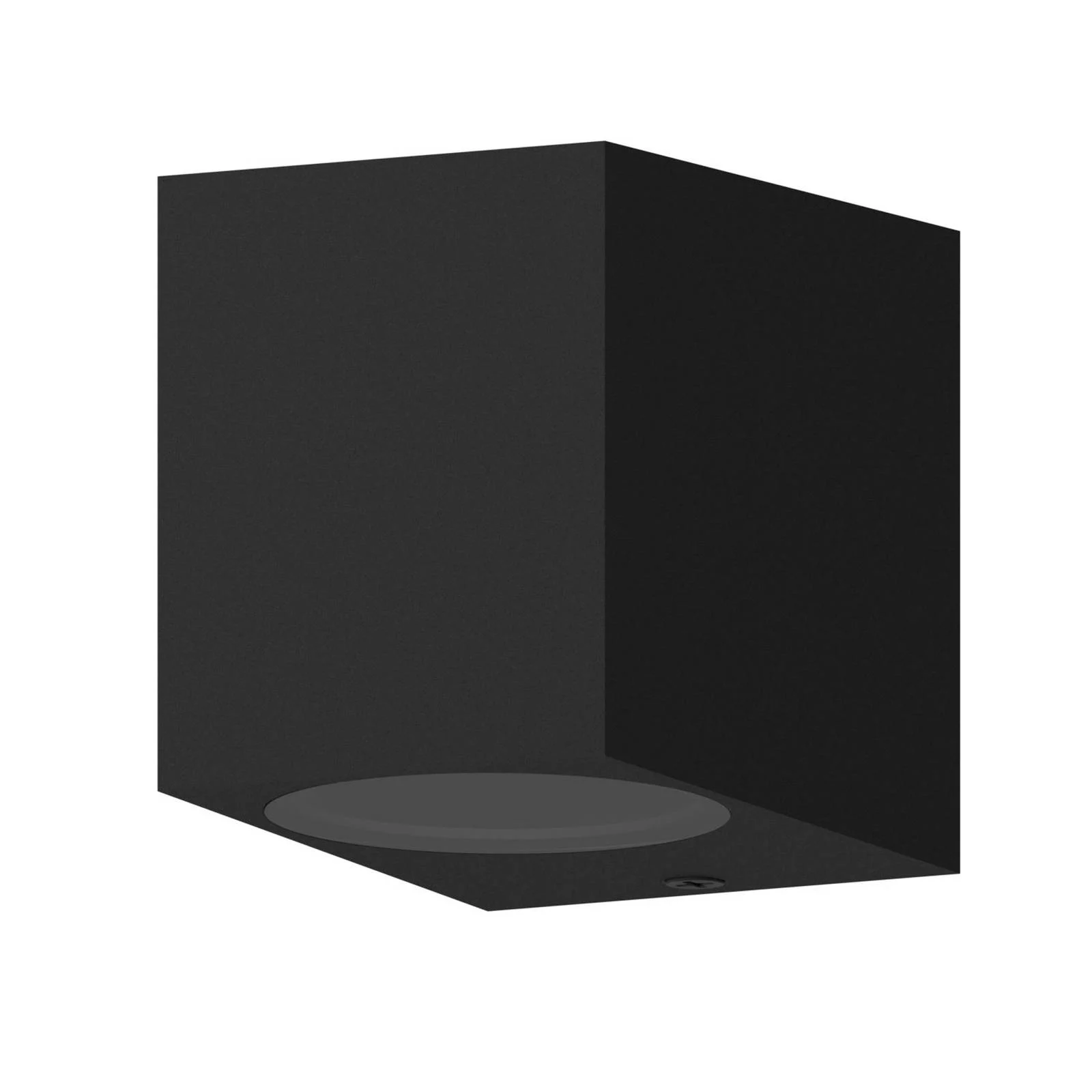 Calex Außenwandleuchte GU10, Downlight, Höhe 8 cm, schwarz günstig online kaufen