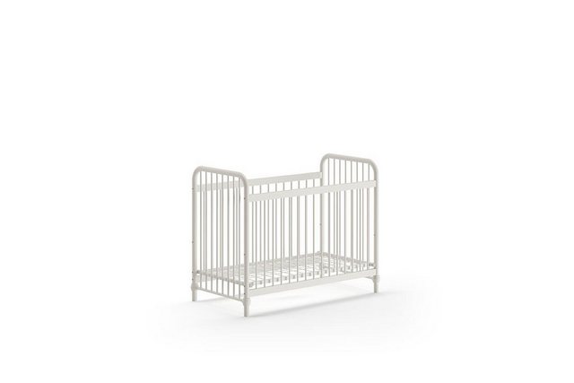 58 aufm Kessel Bettgestell Babybett Kay 131x71x102 Metallbett Gitterbett Me günstig online kaufen