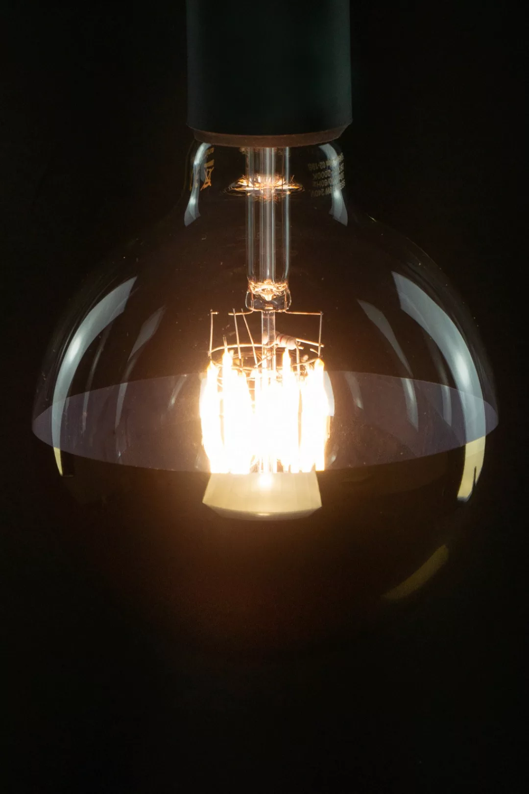 SEGULA LED-Leuchtmittel »LED Globe 125 Spiegelkopf Gold«, E27, Warmweiß günstig online kaufen