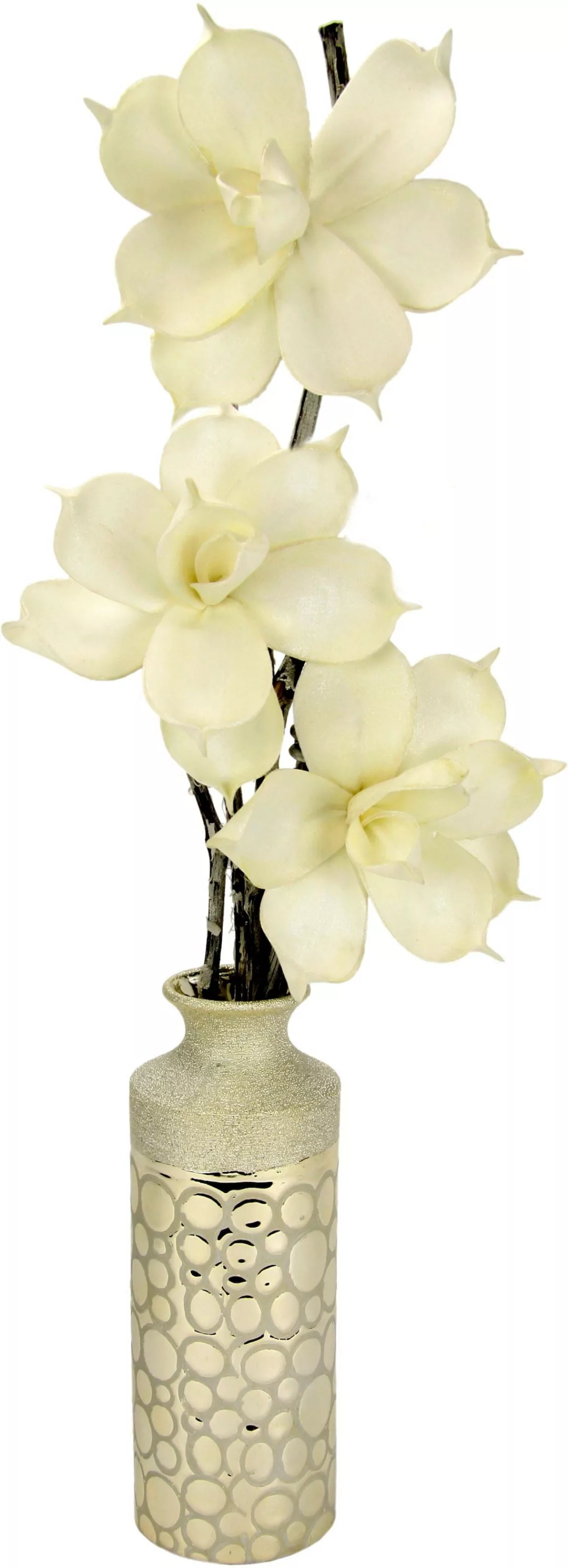 I.GE.A. Kunstblume "Soft-Rosenbund", in Vase günstig online kaufen
