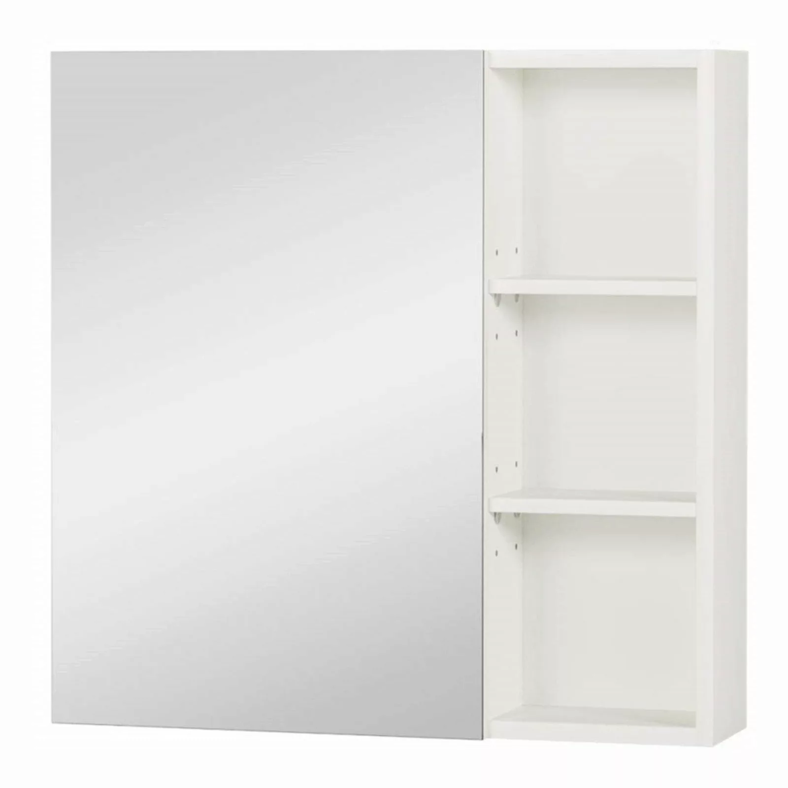 Homfa Spiegelschrank Badezimmerspiegelschrank Hängeschrank 60x13,5x60cm, mi günstig online kaufen