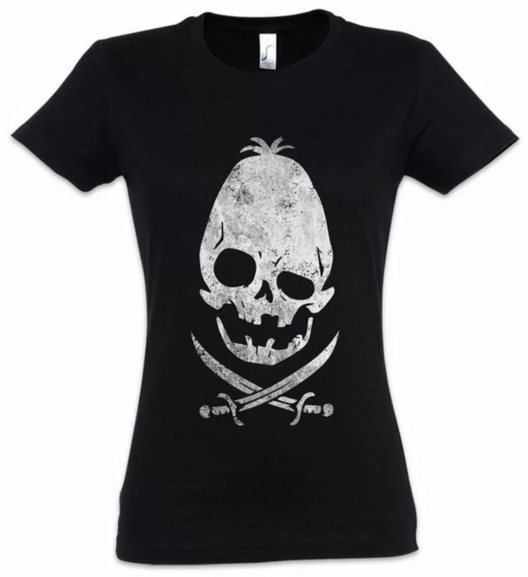 Urban Backwoods Print-Shirt Sloth Damen T-Shirt The Die Fun Pirate Pirates günstig online kaufen