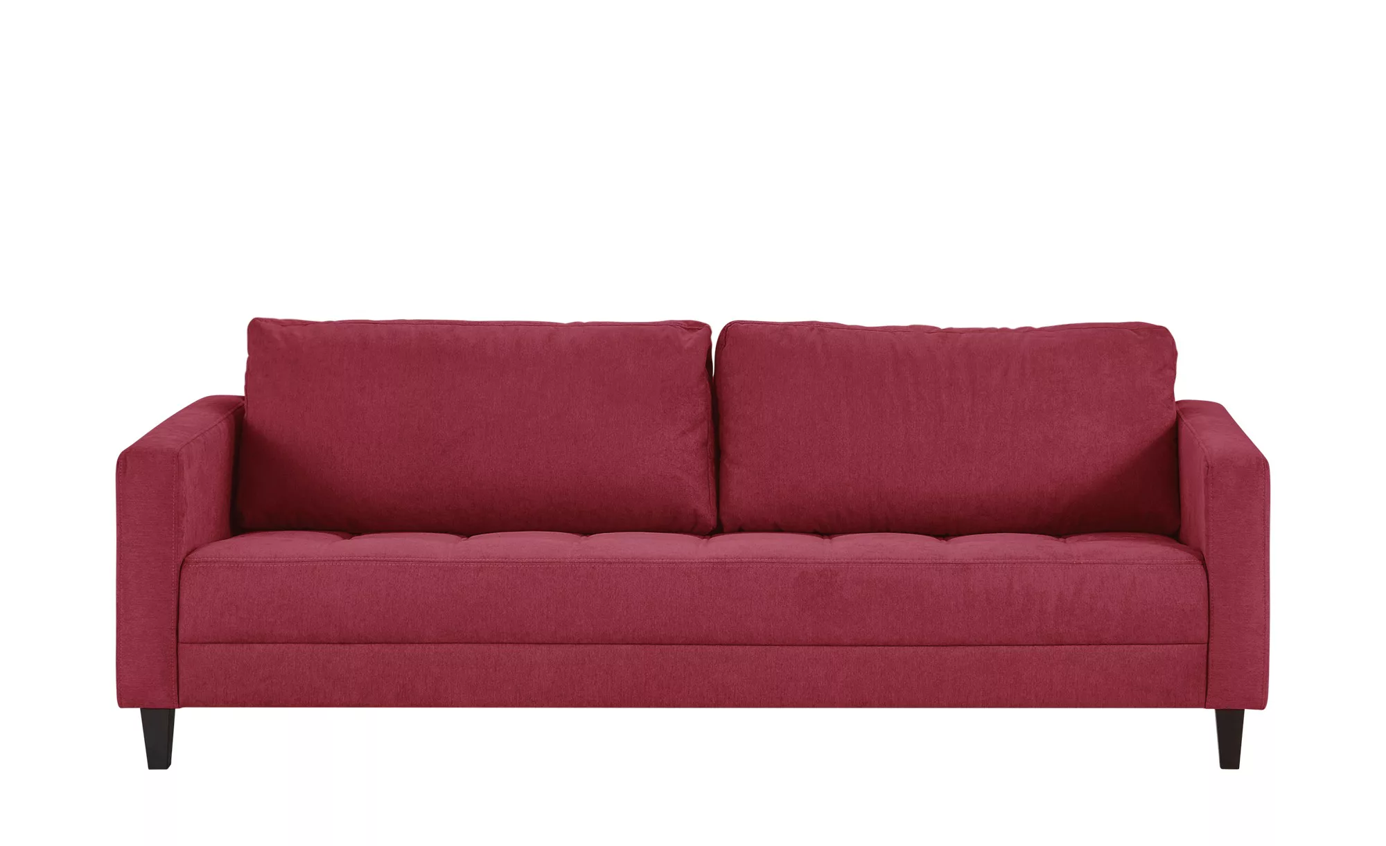 smart Sofa  Geradine - rot - 228 cm - 83 cm - 91 cm - Polstermöbel > Sofas günstig online kaufen