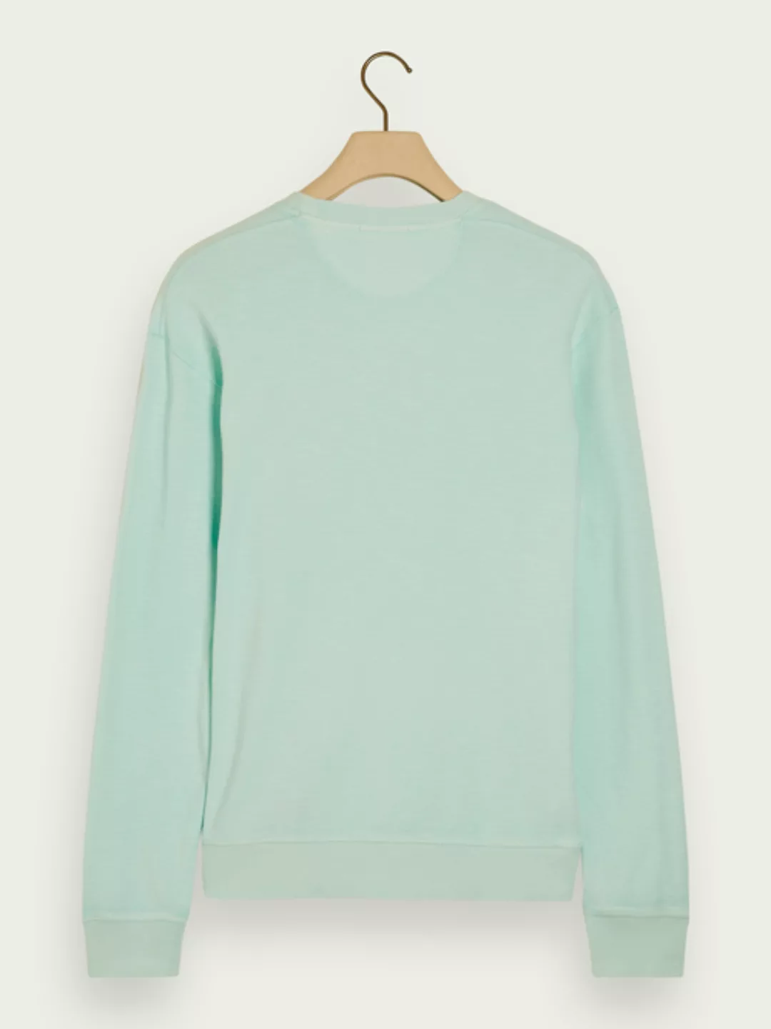 Scotch & Soda „Garment-Dye“-Sweatshirt mit Rundhalsausschnitt günstig online kaufen