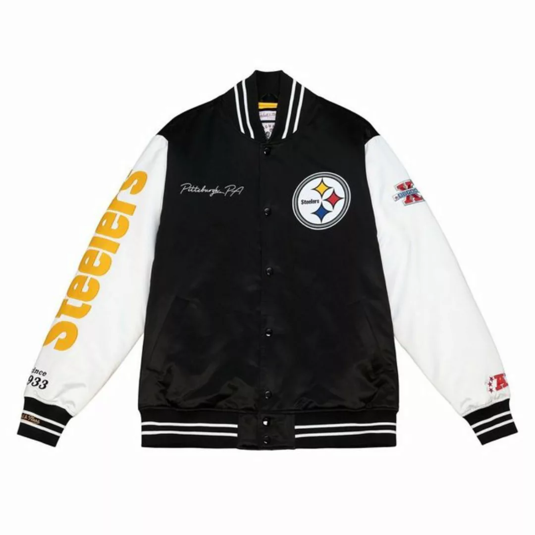 Mitchell & Ness Winterjacke Varsity Satin NFL Pittsburgh Steelers günstig online kaufen