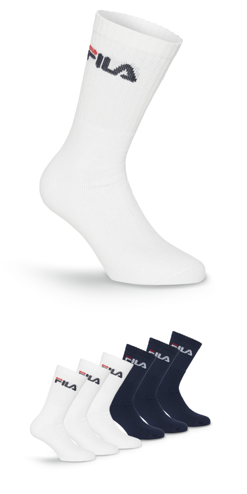 Fila Tennissocken, (6er Pack), mit eingestricktem Logo günstig online kaufen