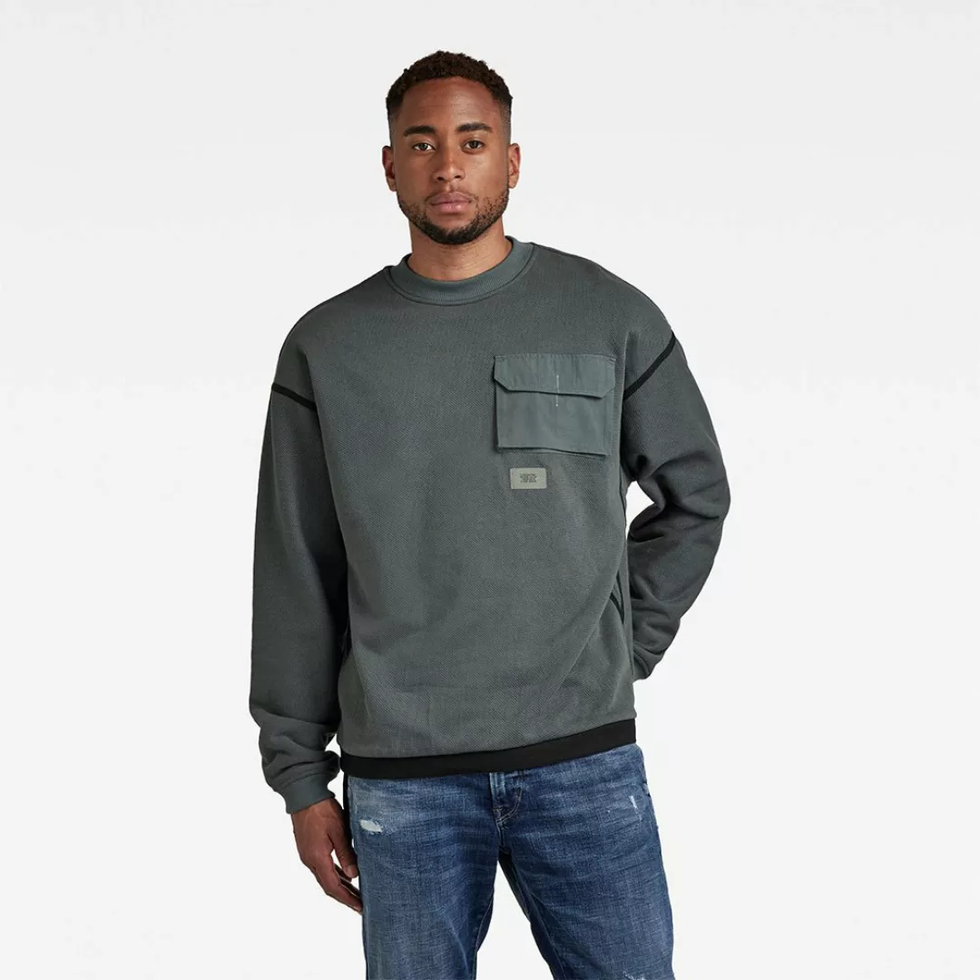 G-star Tape Mesh Sweatshirt S Graphite günstig online kaufen