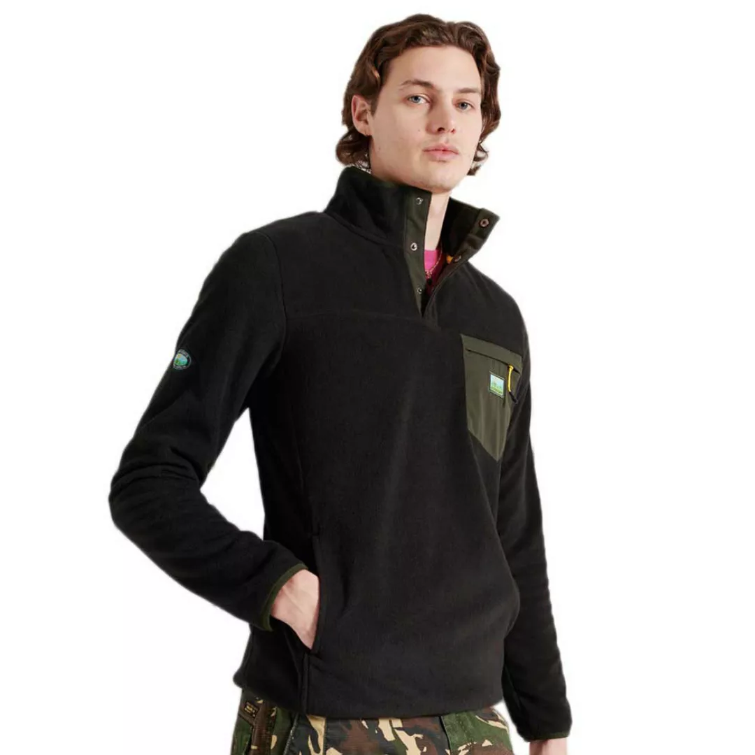 Superdry Trail Polar Pop Sweatshirt XL Black günstig online kaufen