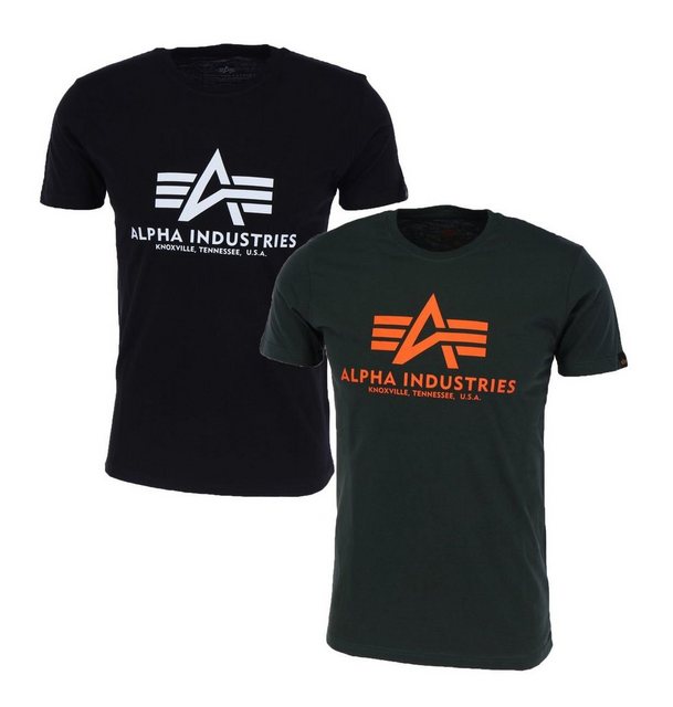 Alpha Industries T-Shirt Basic T 2 Pack (2-tlg) günstig online kaufen