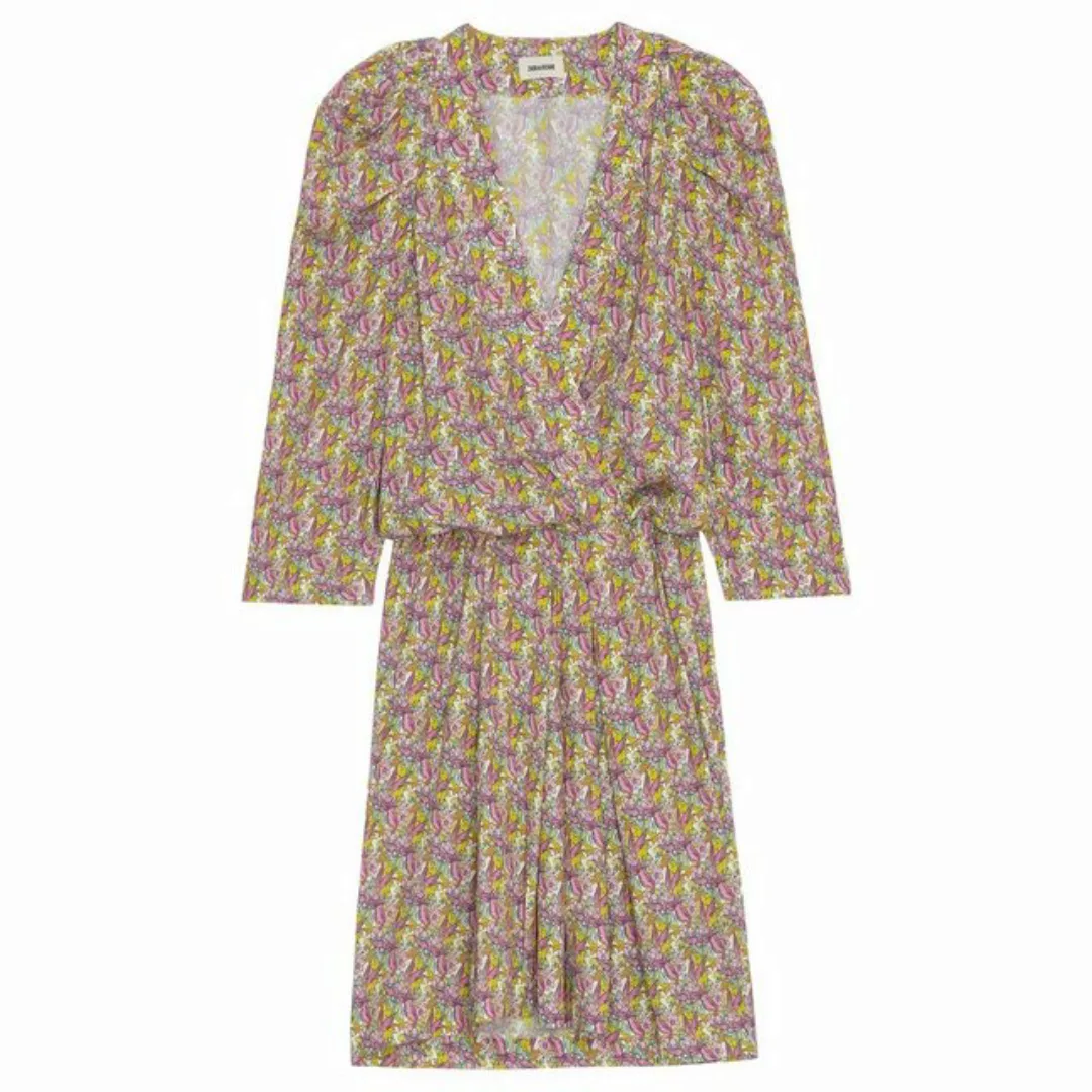 ZADIG & VOLTAIRE Minikleid Kleid RUZ CREPE LIBERTY WINGS aus Viskose günstig online kaufen