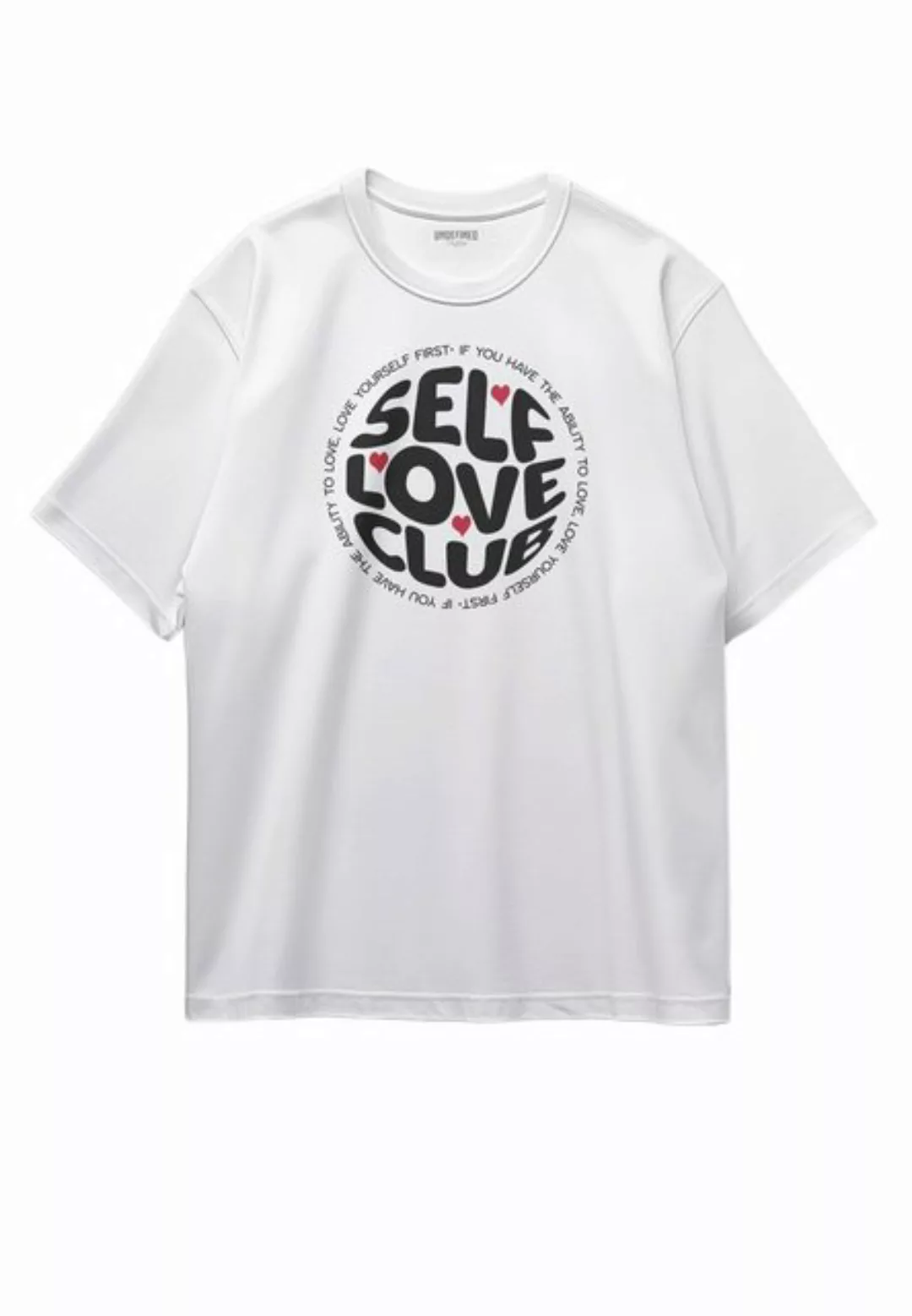 Novux T-Shirt Self Love Oversize Damen Tshirt günstig online kaufen