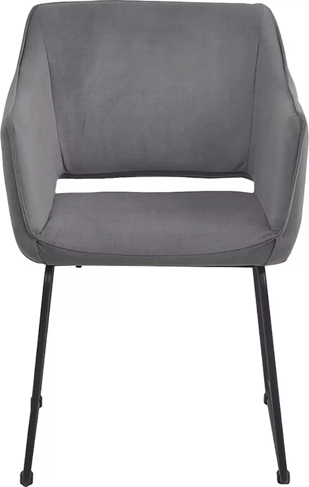 TOM TAILOR HOME Schalenstuhl "T-VELVET ARMCHAIR", (Set), 2 St., Samtstoff S günstig online kaufen