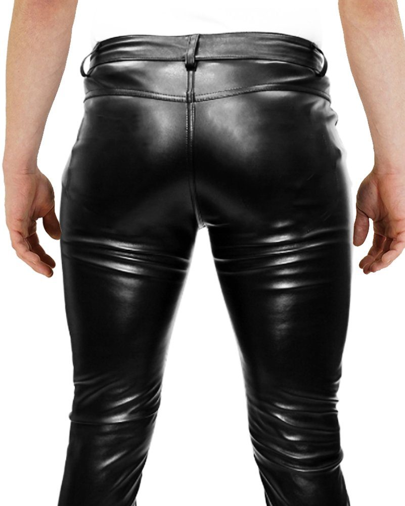 BOCKLE Lederhose Bockle® Skinny Faux Kunstlederhose günstig online kaufen