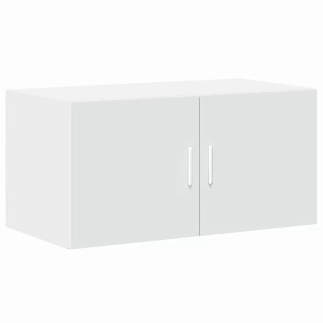 vidaXL Mehrzweckschrank Mehrzweckschrank Wandschrank Weiß 80x42,5x40 cm Hol günstig online kaufen