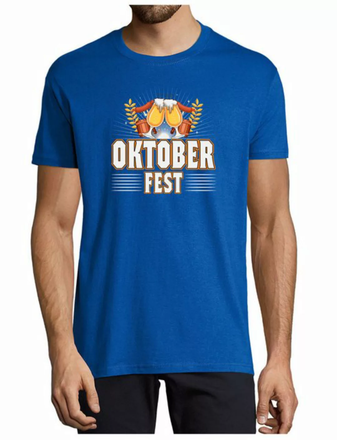 MyDesign24 T-Shirt Herren Party Shirt - Oktoberfest T-Shirt Baumwollshirt m günstig online kaufen