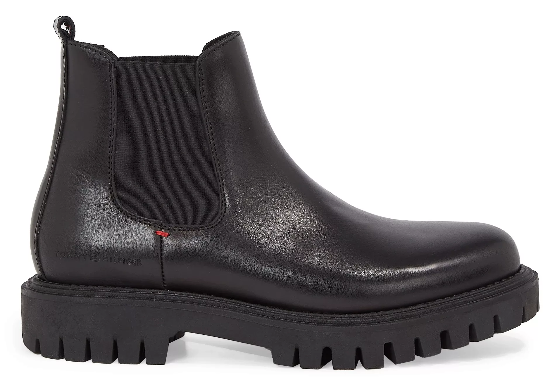 Tommy Hilfiger Chelseaboots "PREMIUM CASUAL CHUNKY LTH CHELS", mit Stretche günstig online kaufen